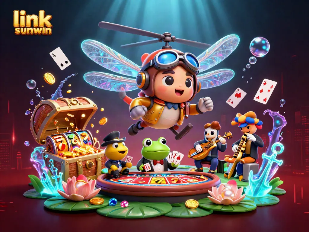 Engage with link sunwin and experience thrilling slot adventures in a vibrant 3D casino world.